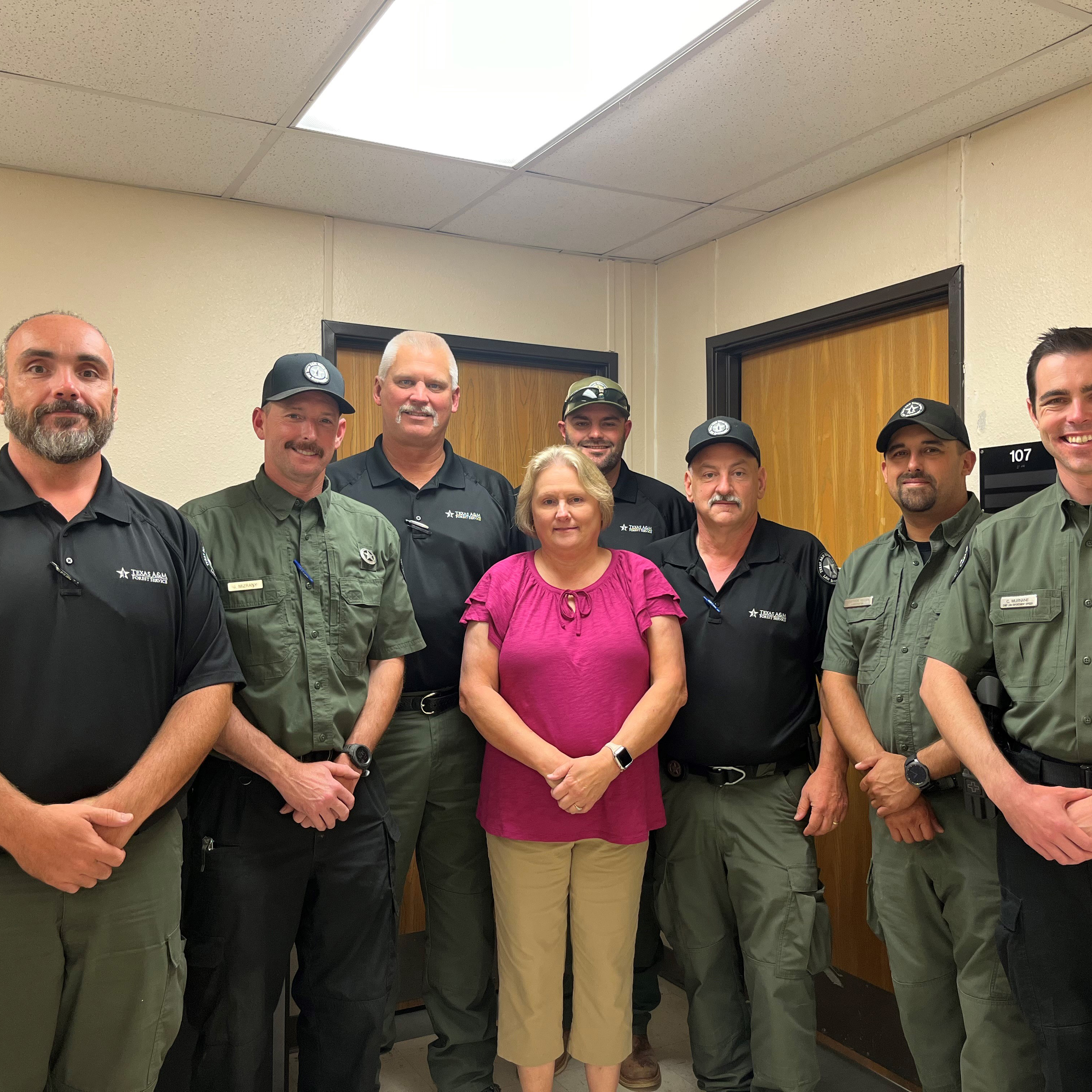 On Law Enforcement Appreciation day, Texas A&M Forest Service honors its Law Enforcement investigators and officers for their dedication to public safety and the protection of Texas’ natural resources.